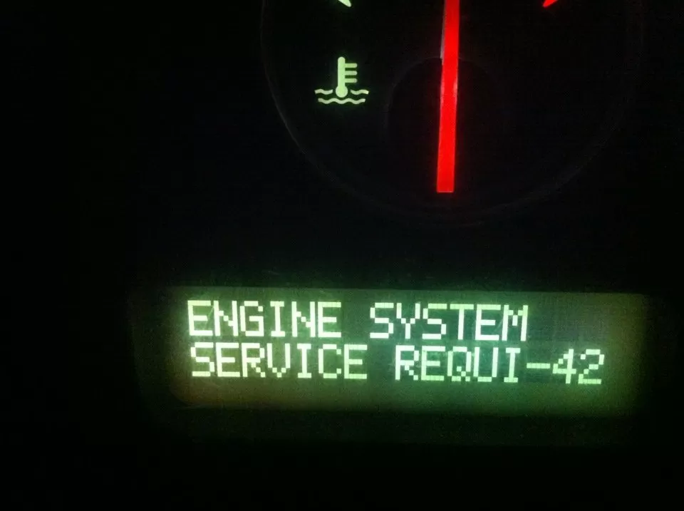 Ошибка Вольво «Engine system service required 42» - фото 6