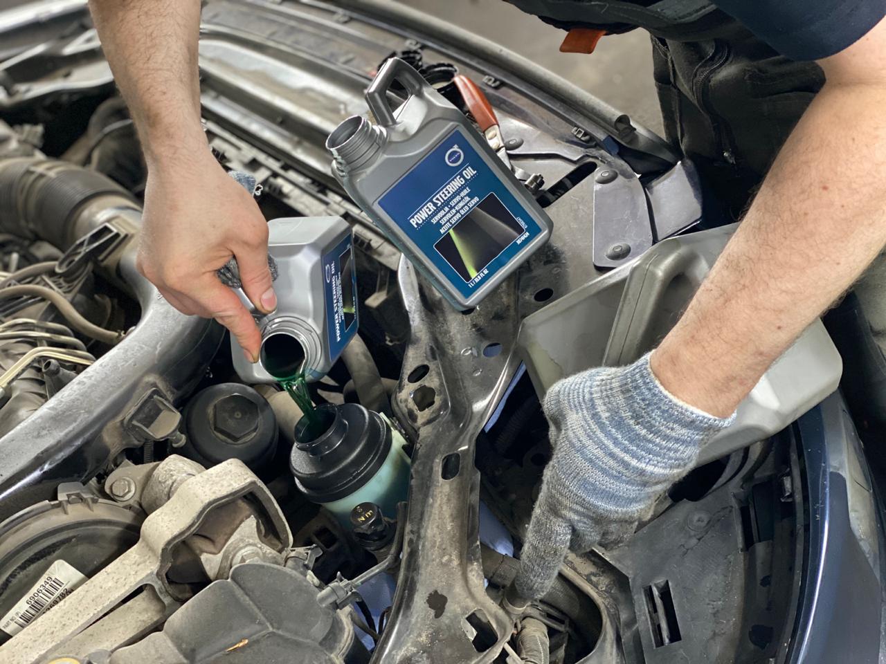 замена жидкости гур вольво хс60