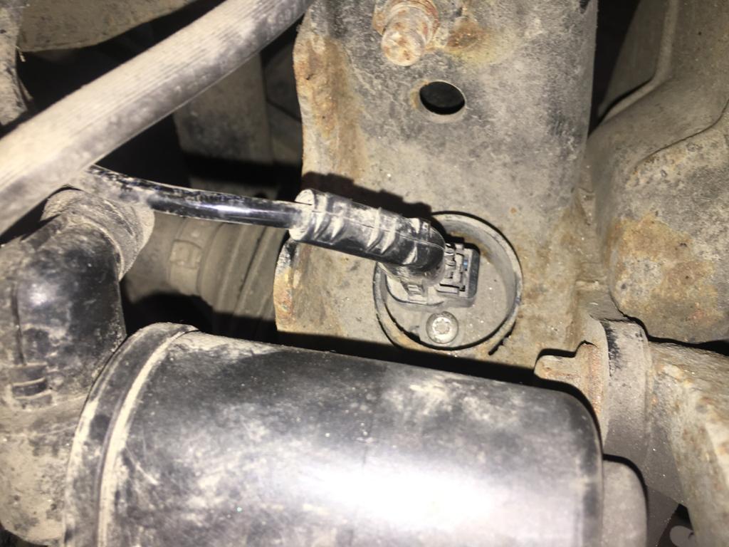 замена датчика абс volvo