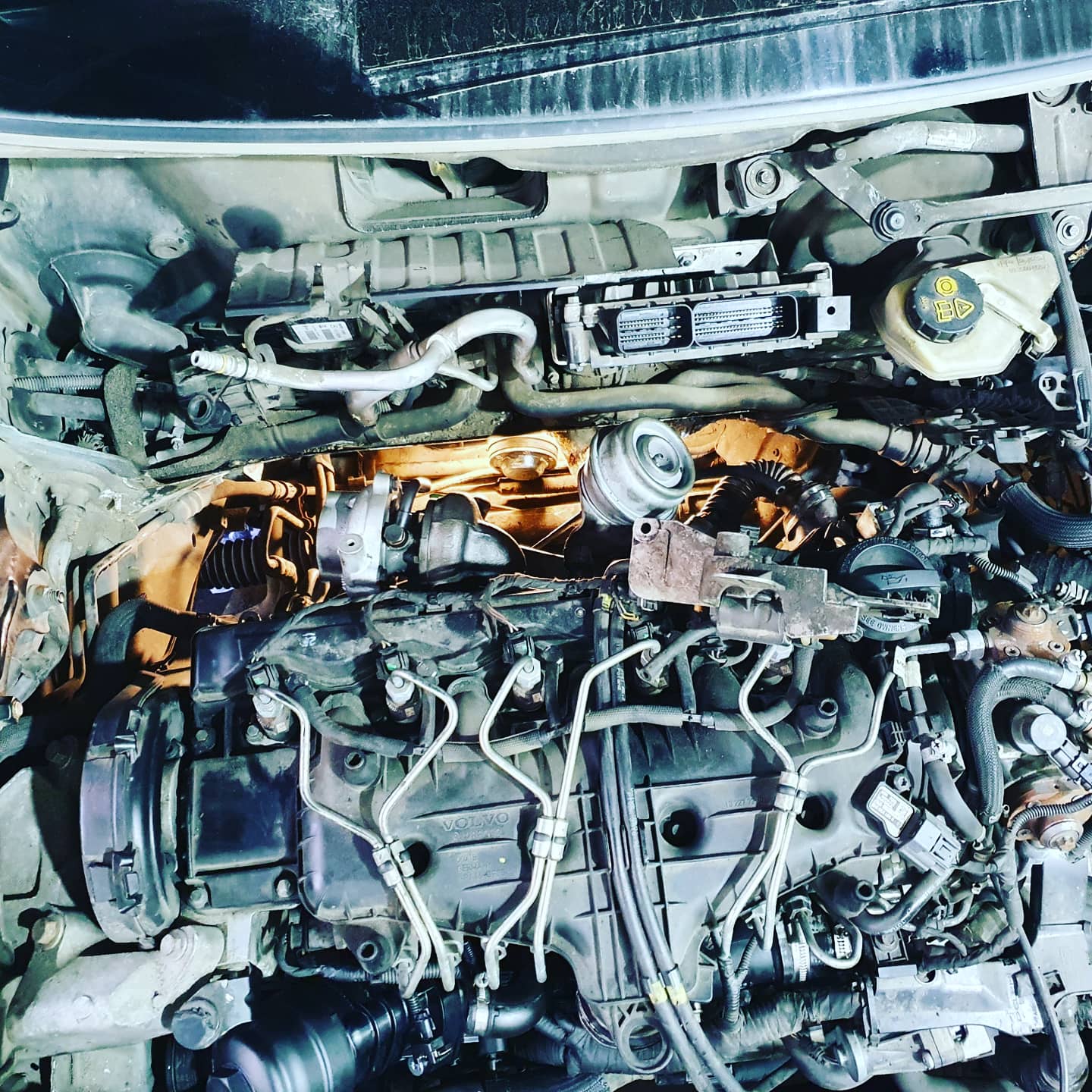 ремонт турбины volvo
