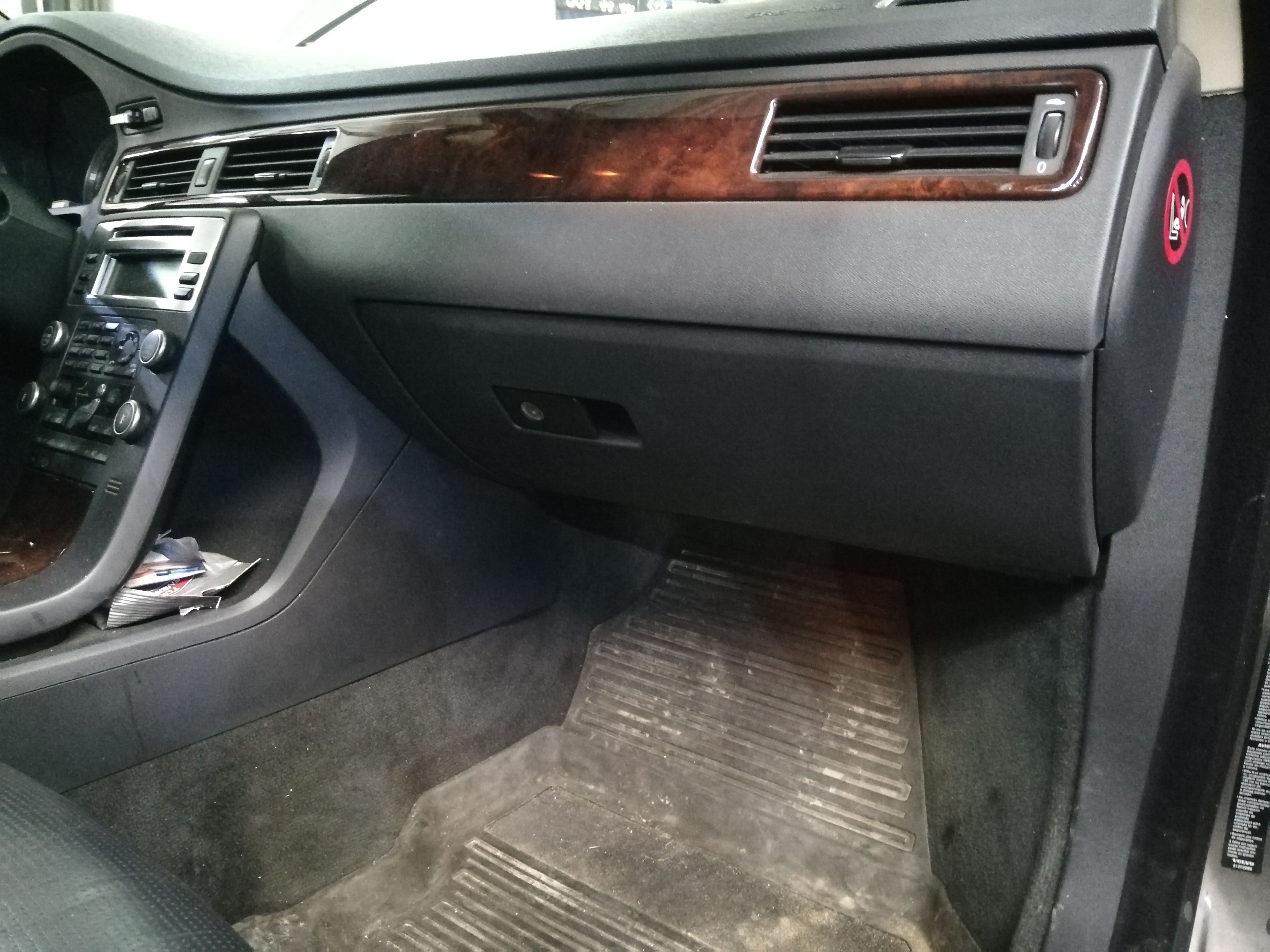 замена вентилятора печки volvo