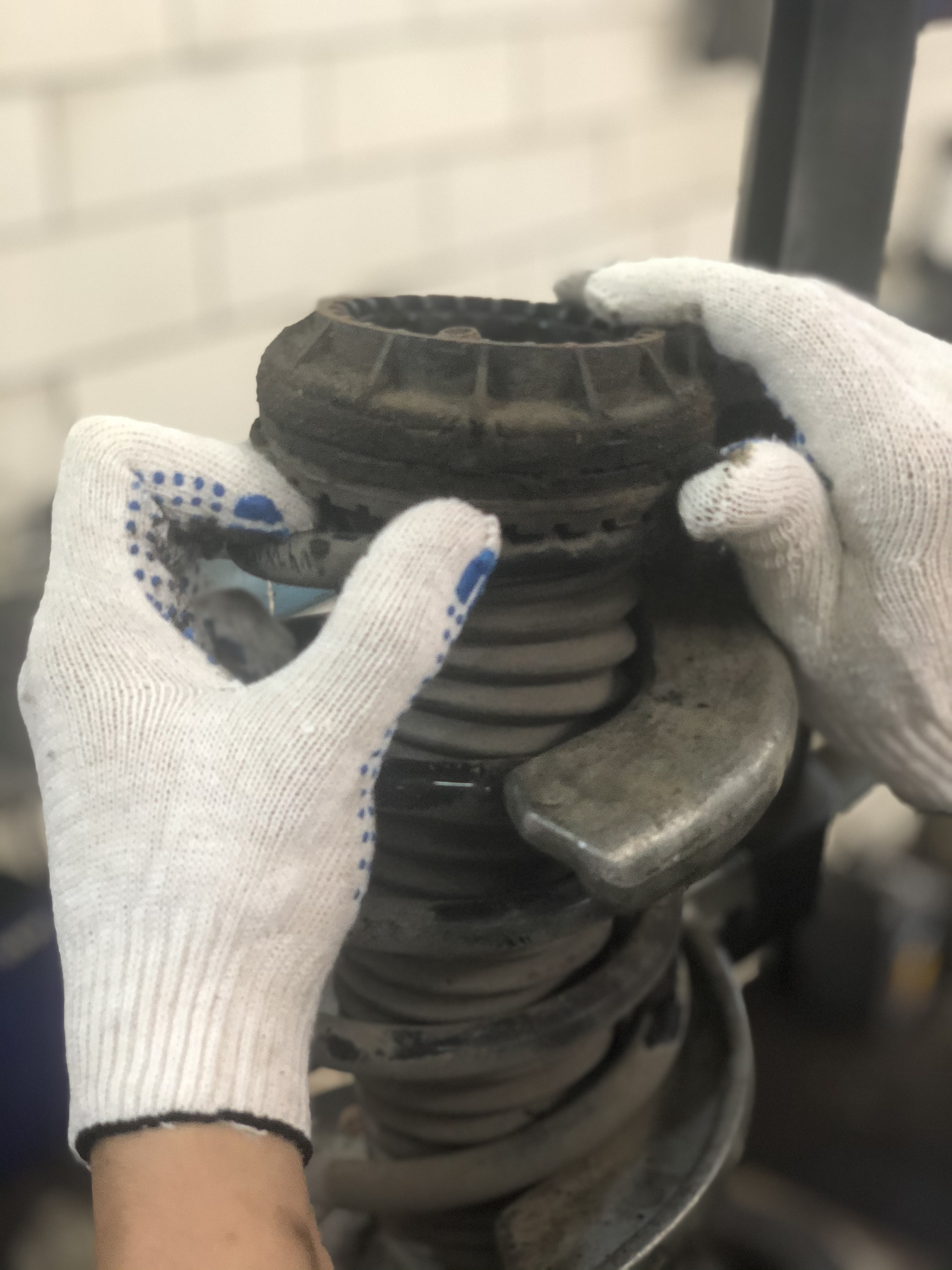 замена опорного подшипника volvo