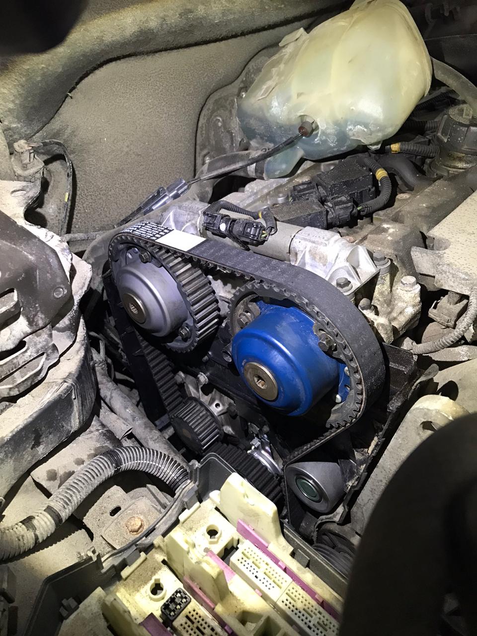 замена сальника распредвала вольво s60 2.4