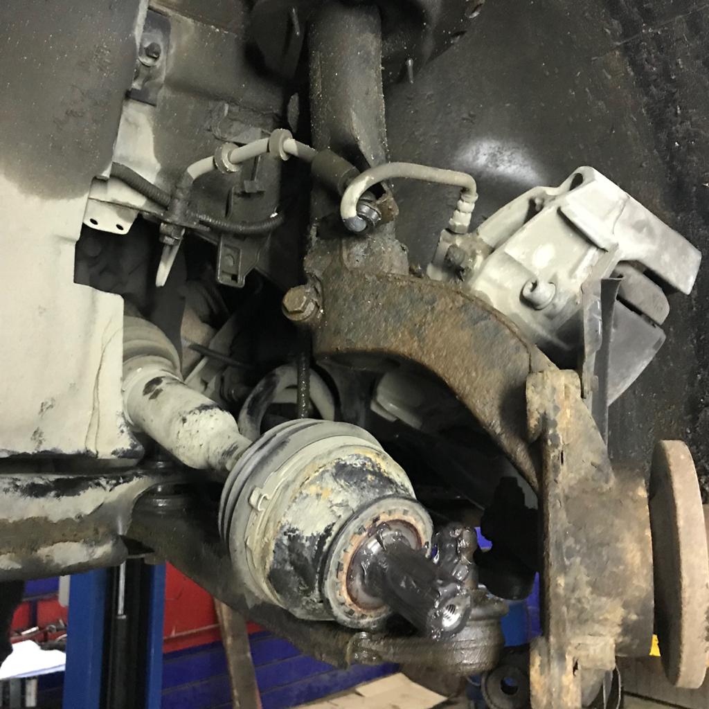 замена сальника левого привода volvo xc90