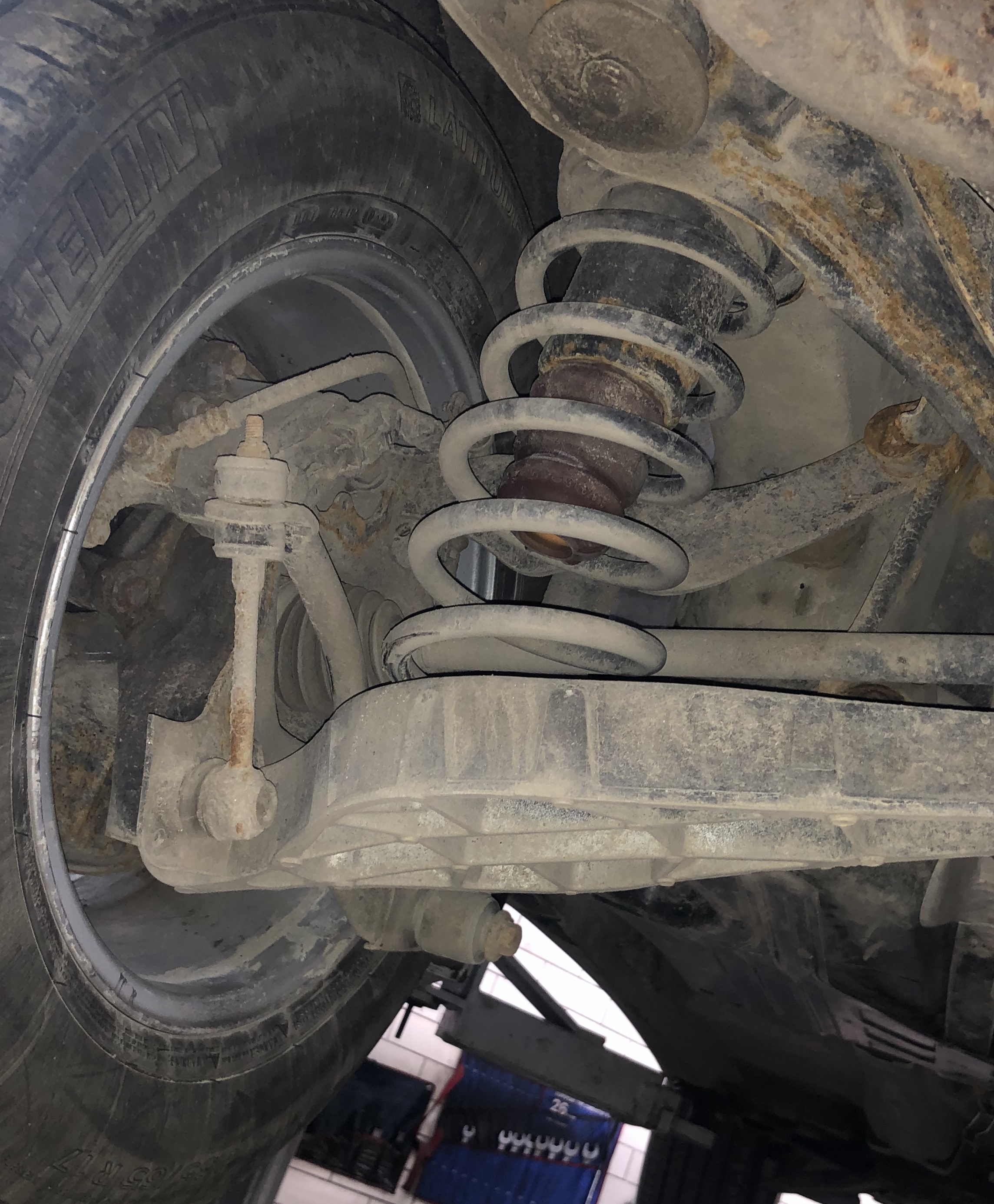 замена пружин передней и задней подвески вольво xc90