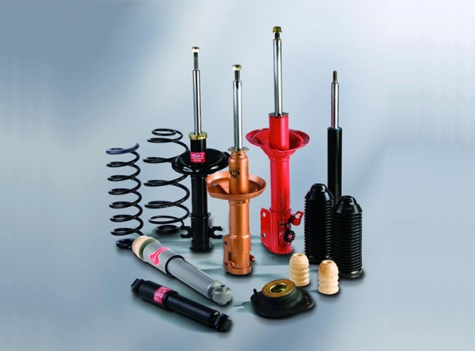 замена переднего амортизатора Вольво