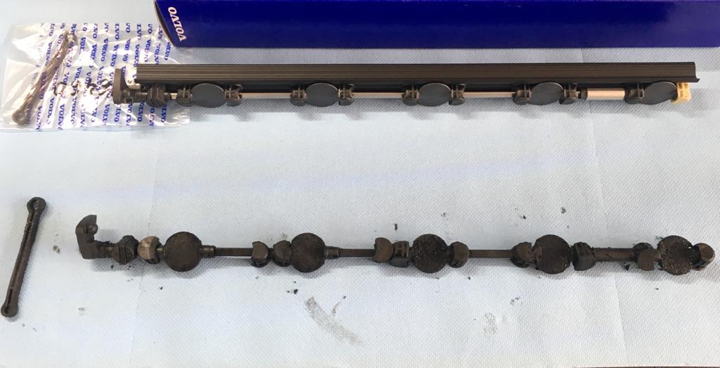 замена вихревой заслонки на volvo xc90 d5