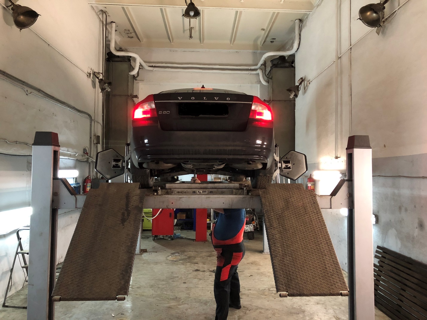 сход развал Volvo 3d