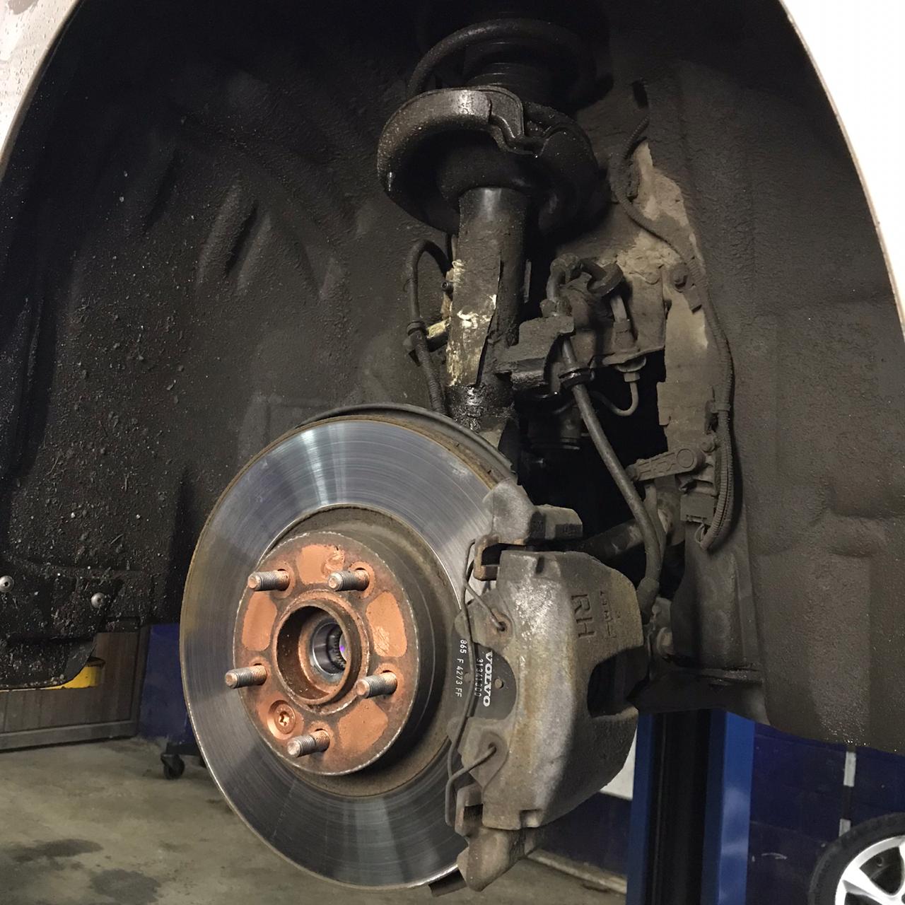 замена пружин подвески вольво xc90