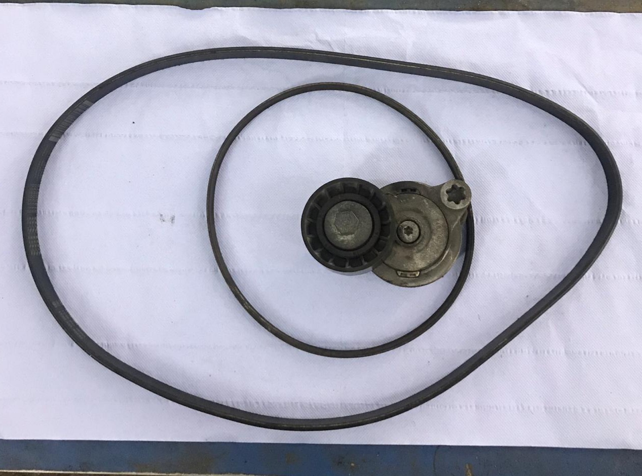 замена приводного ремня volvo