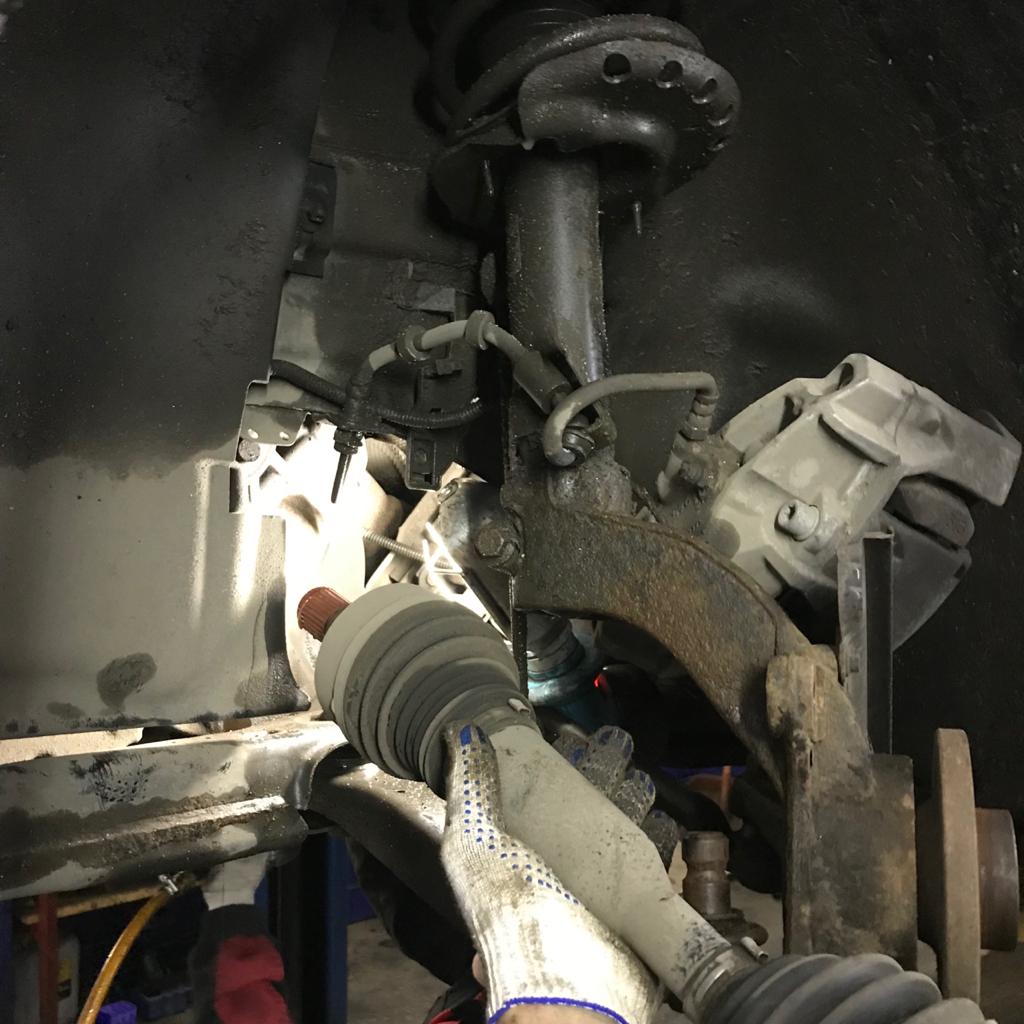 замена сальника привода volvo хс90