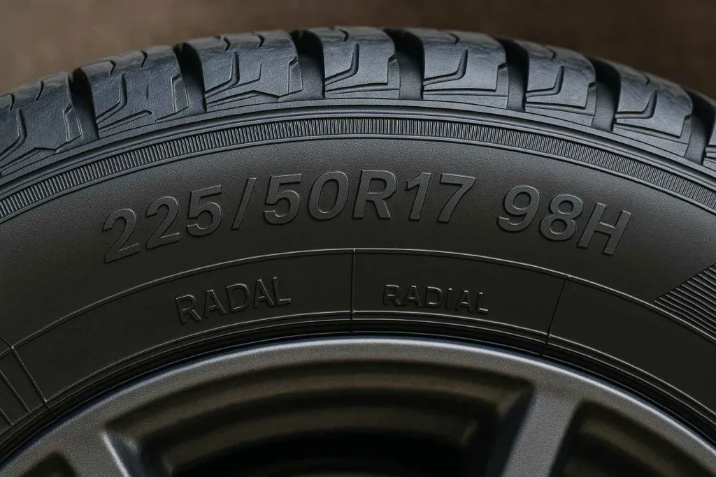 Маркировка шины