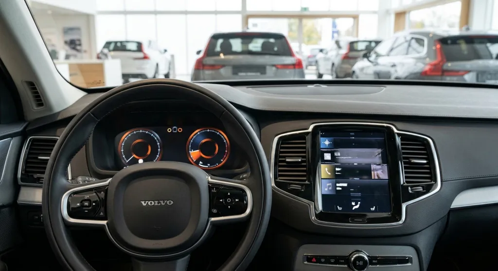 Работа электроники в салоне автомобиля Электронные системы Volvo