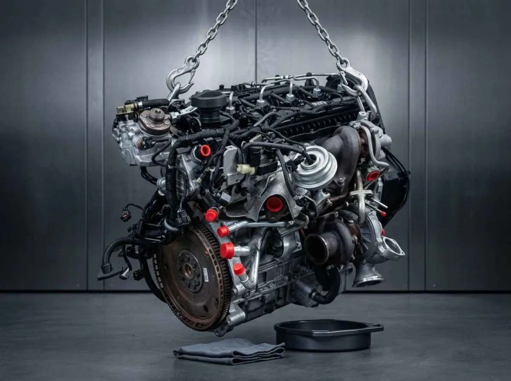 Ремонт дизеля Volvo Дизельный двигатель Volvo D5