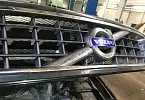 установка защитной сетки на радиатор volvo