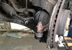 замена наконечника рулевой тяги Volvo